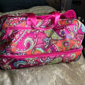 Foldable Rolling Duffel Bag Vera Bradley